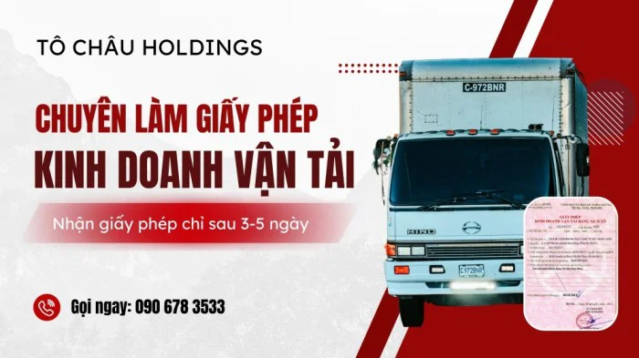 Địa chỉ làm giấy phép kinh doanh vận tải bằng ô tô UY TÍN NHẤT TẠI Hồ Chí Minh