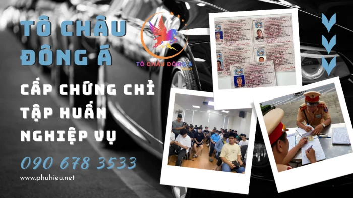 Giấy chứng nhận tập huấn nghiệp vụ lái xe giá rẻ tại Hồ Chí Minh