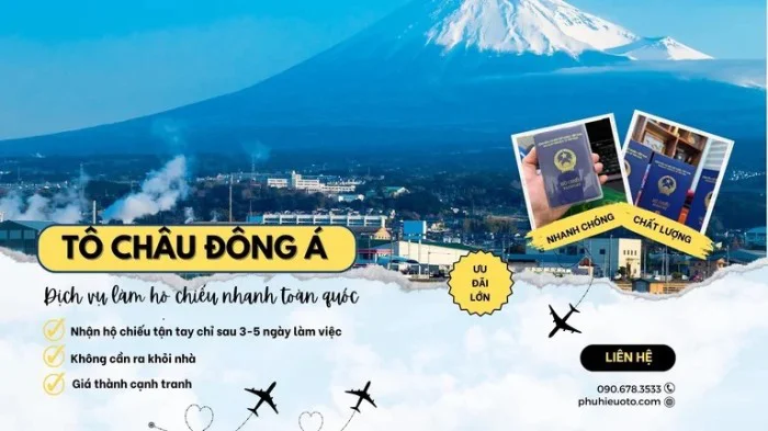 Tô Châu Đông Á Group - chuyên làm hộ chiếu nhanh tại Đồng Nai