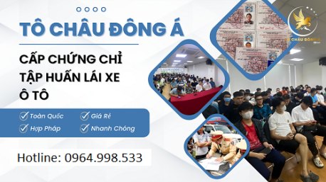 Cấp chứng chỉ tập huấn nghiệp vụ lái xe kinh doanh vận tải nhanh tại Kiên Giang