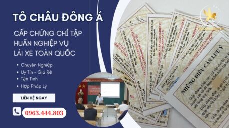 Cấp dịch vụ làm thẻ tập huấn nghiệp vụ lái xe tại  Tân Phú Sài Gòn