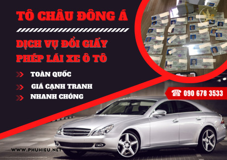 Cấp đổi giấy phép lái xe ô tô nhanh chóng tại Đà Nẵng