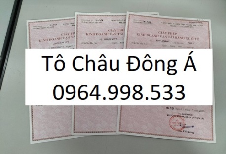 Cấp giấy phép kinh doanh vận tải tại Phú Yên giá rẻ