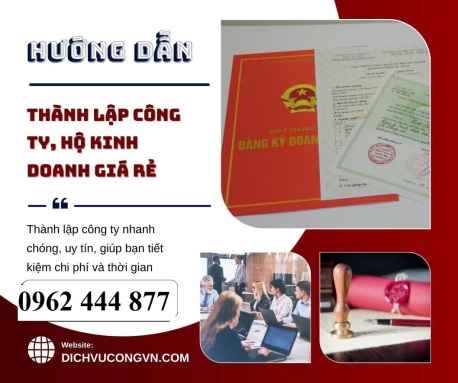 Cấp giấy thành lập kinh doanh tại Sóc Sơn