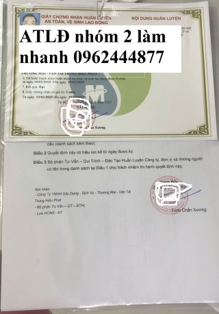 Cấp thẻ an toàn lao động nhanh chóng