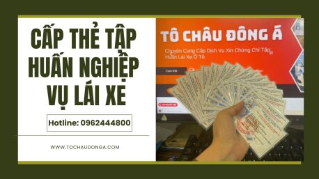 Cấp thẻ tập huấn nghiệp vụ lái xe uy tín tại Hà Nội