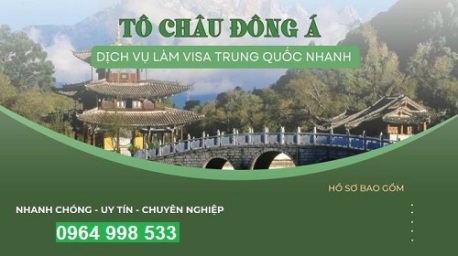 Cấp visa Trung Quốc cực nhanh tại Hải Phòng giá ưu đãi shock