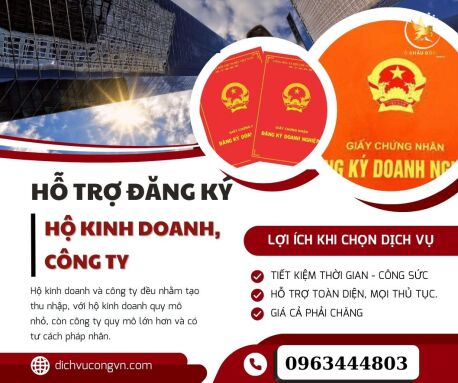 Đăng ký hộ kinh doanh cá thể đơn giản năm 2024 tại Sài Gòn