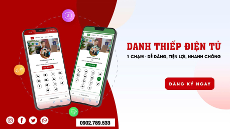 DANH THIẾP ĐIỆN TỬ THÔNG MINH LinkBio Tô Châu Đông Á