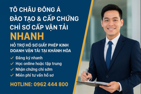 Đào Tạo Chứng Chỉ Sơ Cấp Vận Tải Tại Thanh Hóa