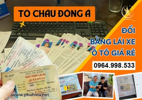 Địa chỉ đổi bằng lái xe ô tô cực nhanh tại Bắc Kạn
