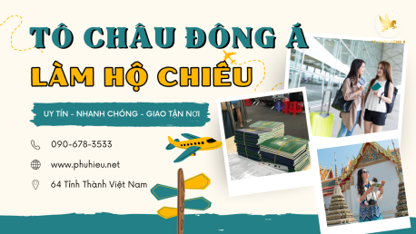 Địa chỉ làm hộ chiếu online uy tín tại Hà Nội