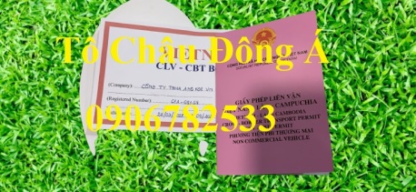 Địa chỉ tin cậy làm giấy phép liên vận Việt - Lào - Cam
