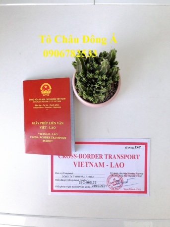 Địa chỉ uy tín làm giấy phép liên vận Việt - Lào - Cam