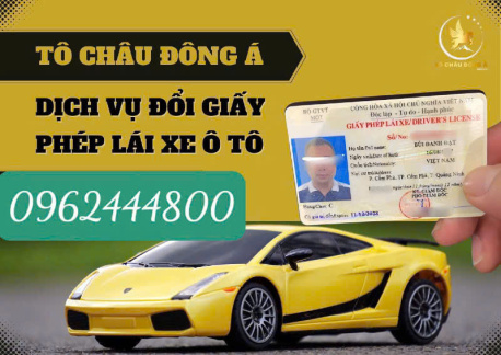 Địa điểm đổi bằng lái xe ô tô giá tốt tại Thái Nguyên