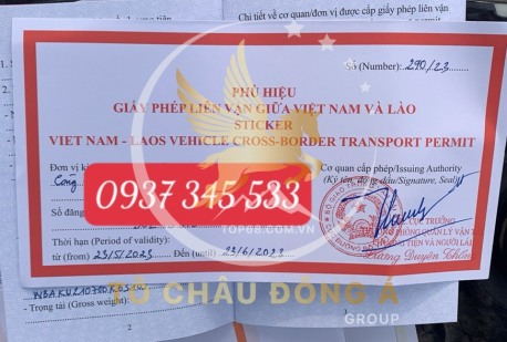 Dịch vụ cấp liên vận Lào nhanh tại Hưng Yên cho xe ô tô