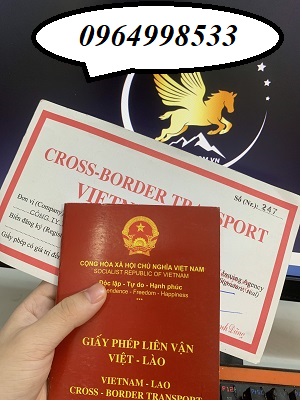 Dịch vụ cấp nhanh giấy phép Liên Vận Việt - Lào uy tín tại Phú Thọ