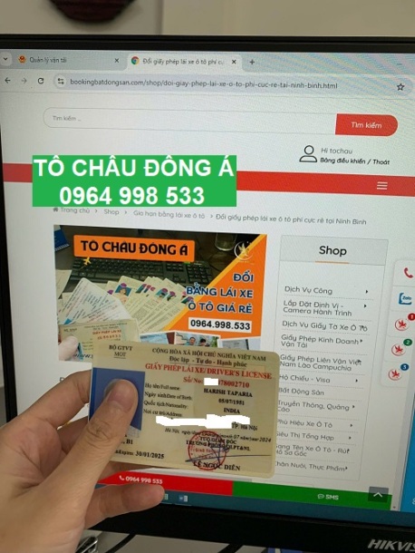 Dịch vụ đổi bằng lái xe cho người nước ngoài tại Bắc Giang giá rẻ uy tín