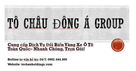 Dịch Vụ Đổi Biển Trắng Sang Vàng Tại Thanh Hóa Trọn Gói