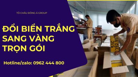 Dịch vụ đổi biển trắng sang vàng trọn gói tại Nghệ An