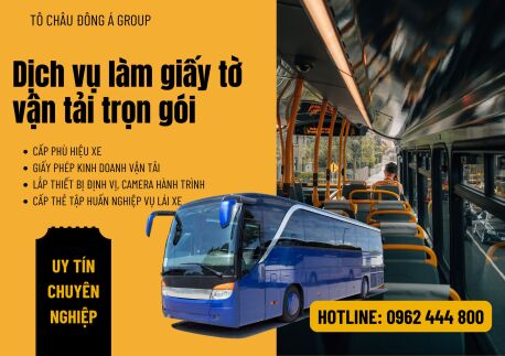 DỊCH VỤ GIẤY TỜ XE CHỞ HÀNH KHÁCH TRỌN GÓI TOÀN QUỐC