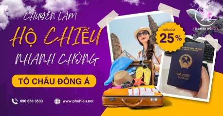 Dịch vụ làm hộ chiếu online uy tín, giá rẻ tại Đồng Nai