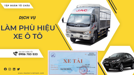 Dịch vụ làm phù hiệu HTX cho xe ô tô xe tải Hồ Chí Minh