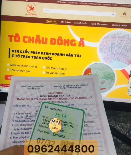 Dịch Vụ Xin Giấy Phép Kinh Doanh Vận Tải Trọn Gói tại Cà Mau