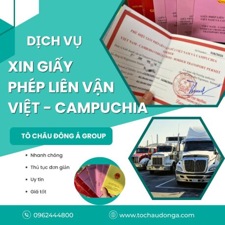 Dịch Vụ Xin Giấy Phép Liên Vận Việt - Cam tại Tây Ninh