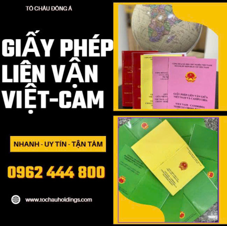 Dịch vụ xin giấy phép liên vận Việt - Campuchia tại Cần Thơ