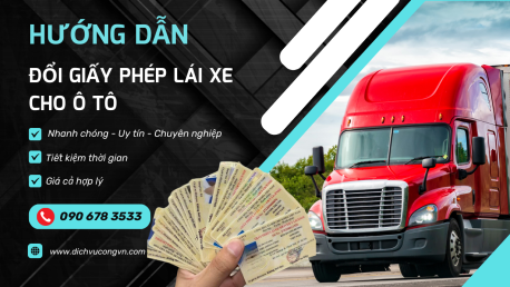 Đổi bằng lái xe Hưng Yên nhanh, uy tín, giá cạnh tranh