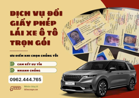 đổi bằng lái xe ô tô online nhanh chóng tại Ninh Bình