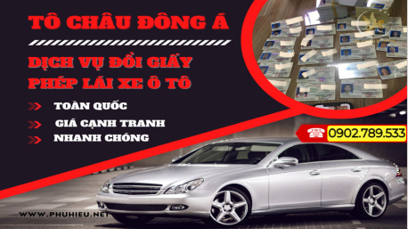 Đổi bằng lái xe ô tô uy tín giá rẻ Hồ Chí Minh