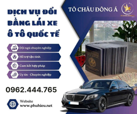 Đổi bằng lái xe Quốc Tế IAA nhanh chóng tại Ninh Bình