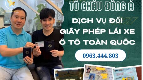 Đổi bằng lái xe tại Cà Mau online uy tín, đơn giản nhất