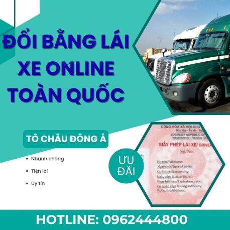 Đổi Giấy Phép Lái Xe Ô Tô Online Tại Huế