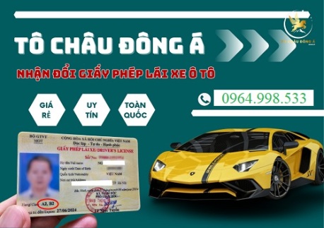 Đổi giấy phép lái xe tại Gia Lai giá hời