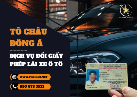 Gia hạn, đổi bằng lái xe ô tô tại Bình Thuận siêu nhanh