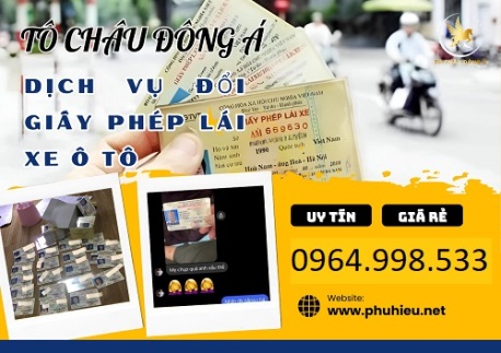 Gia hạn/đổi bằng lái xe ô tô tại Vĩnh Phúc chi phí cực rẻ và uy tín