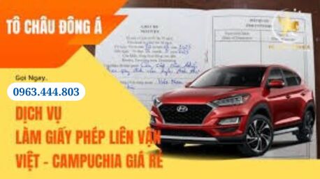 Giấy phép liên vận cho Việt Nam Lào tại tỉnh Bắc Ninh làm nhanh 2 ngày