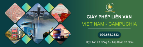 Giấy phép liên vận Việt Nam Campuchia nhanh rẻ ở Trà Vinh