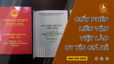 Giấy phép liên vận Việt Nam - Lào tại An Giang giá rẻ 