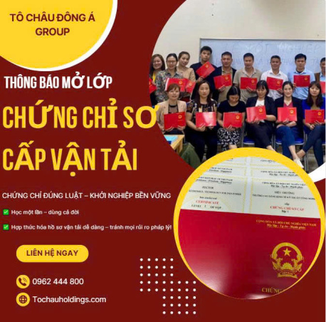 Hỗ trợ đào tạo và cấp chứng chỉ sơ cấp vận tải uy tín tại Hải Phòng