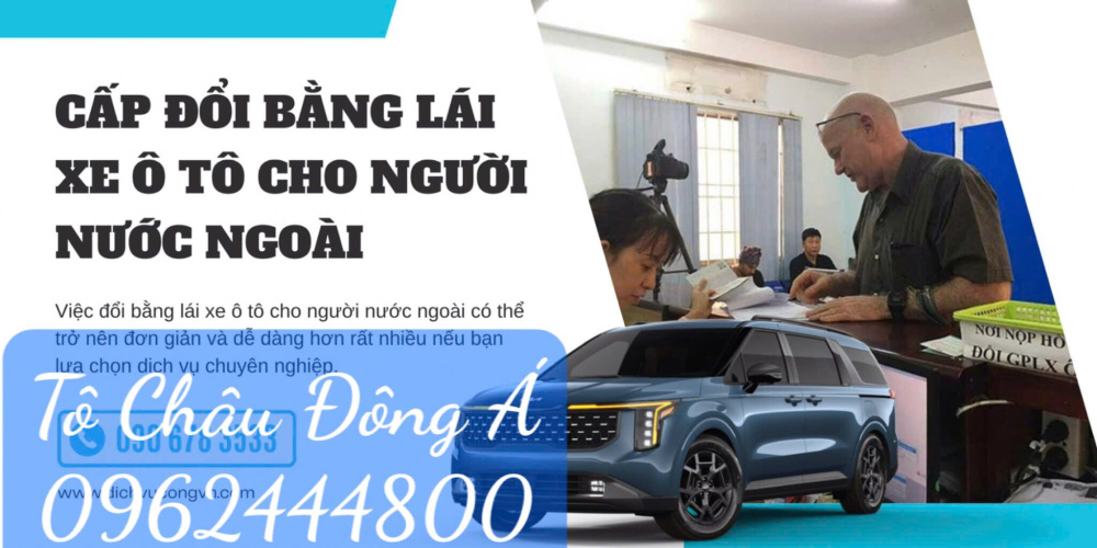 Địa điểm đổi bằng lái xe cho người nước ngoài nhanh chóng, uy tín tại SƠN LA