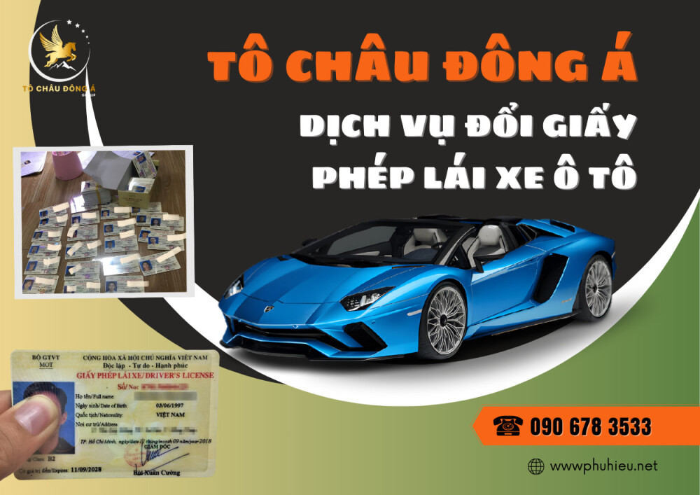 Địa điểm đổi giấy phép lái xe hết hạn chỉ 399k tại Đồng Nai