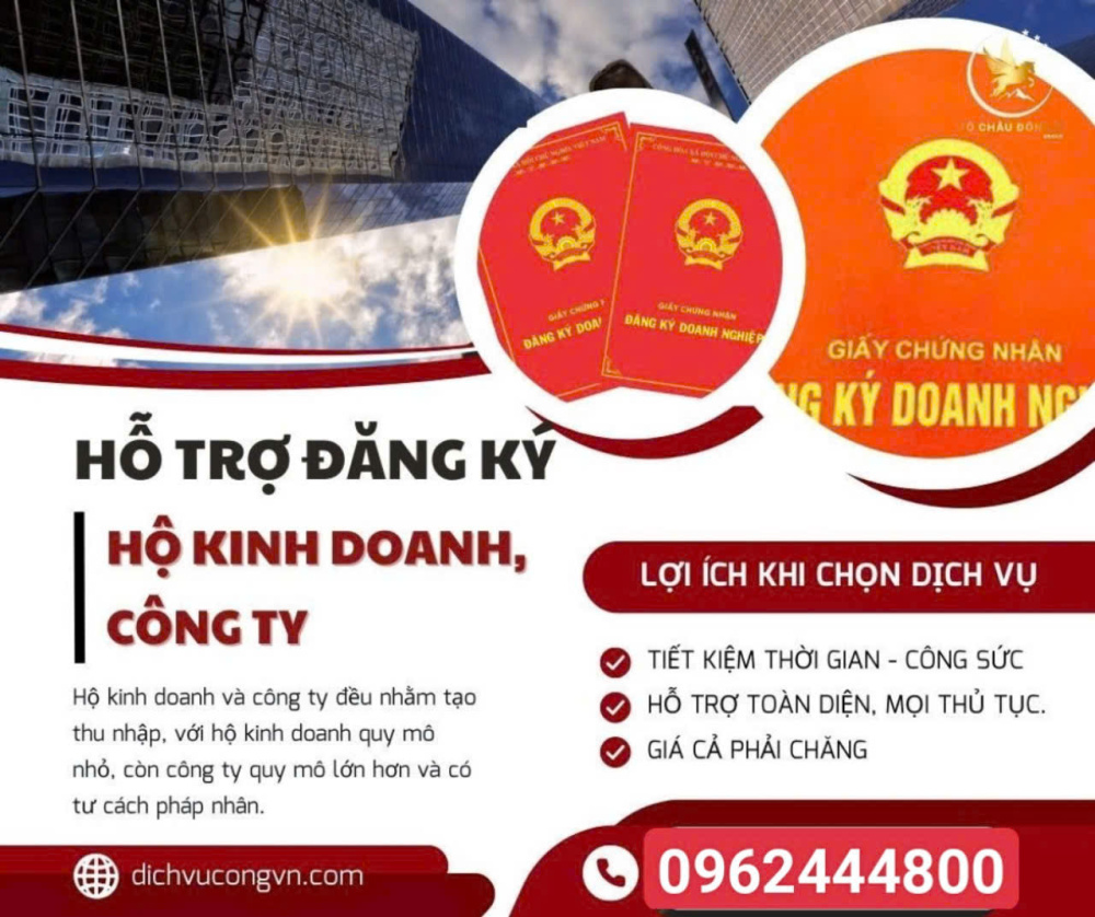 Địa điểm làm giấy phép thành lập doanh nghiệp tại Vĩnh Phúc nhanh chóng, uy tín