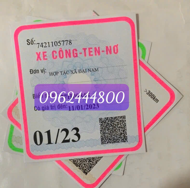 Dịch vụ làm phù hiệu xe nhanh chóng tại Hải Phòng