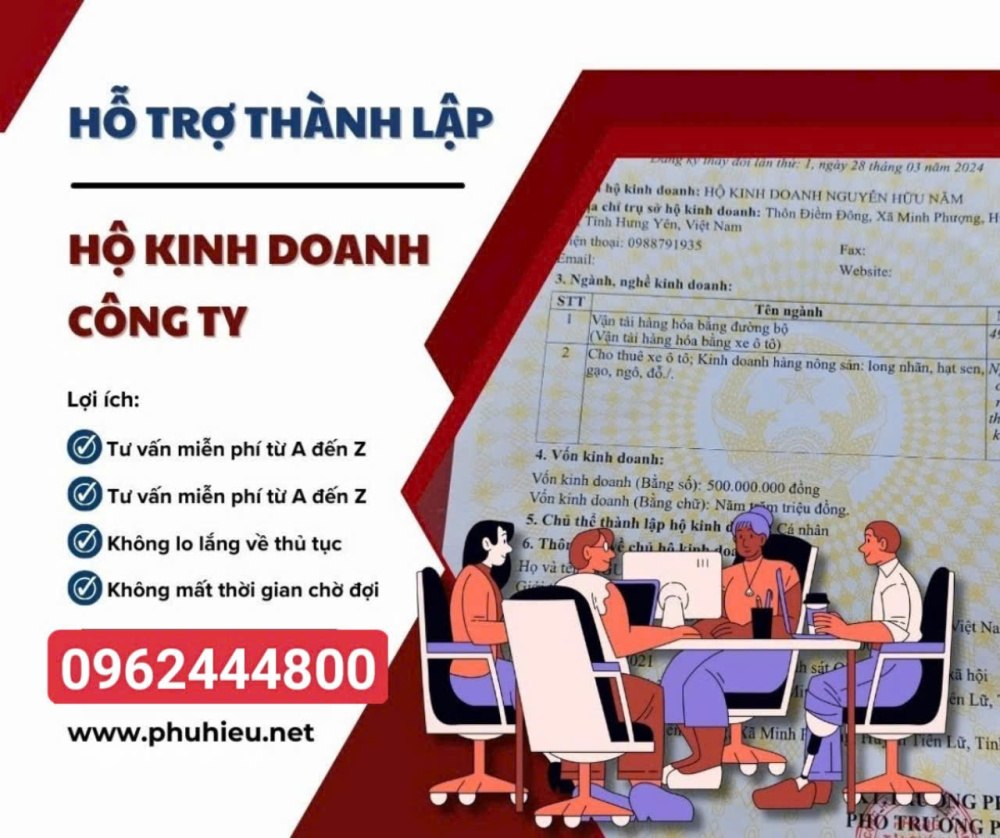 Dịch vụ thành lập doanh nghiệp uy tí, trọn gói tại Bắc Giang
