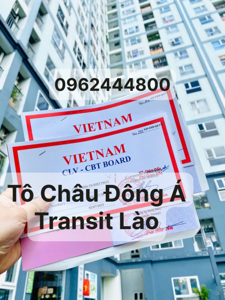 Dịch vụ xin giấy phép liên vận Việt – Lào tại Đà Nẵng nhanh chóng cho mọi loại xe