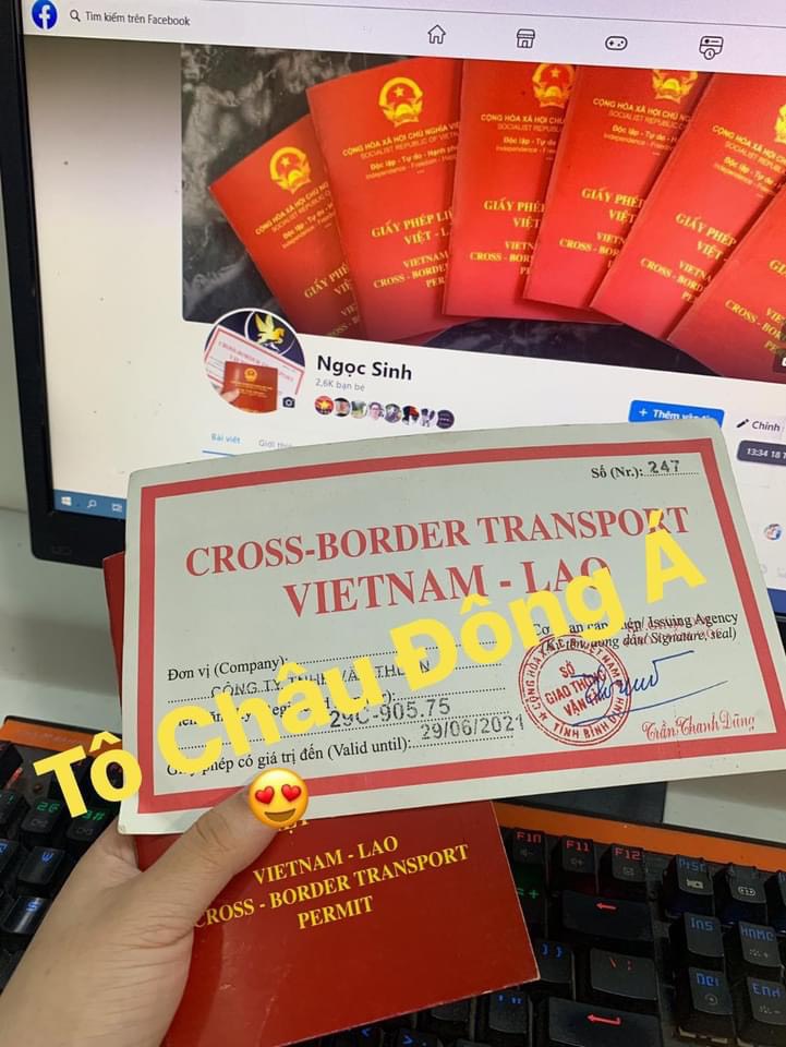 Làm giấy phép liên vận Việt Lào nhanh chóng tại Nghệ An